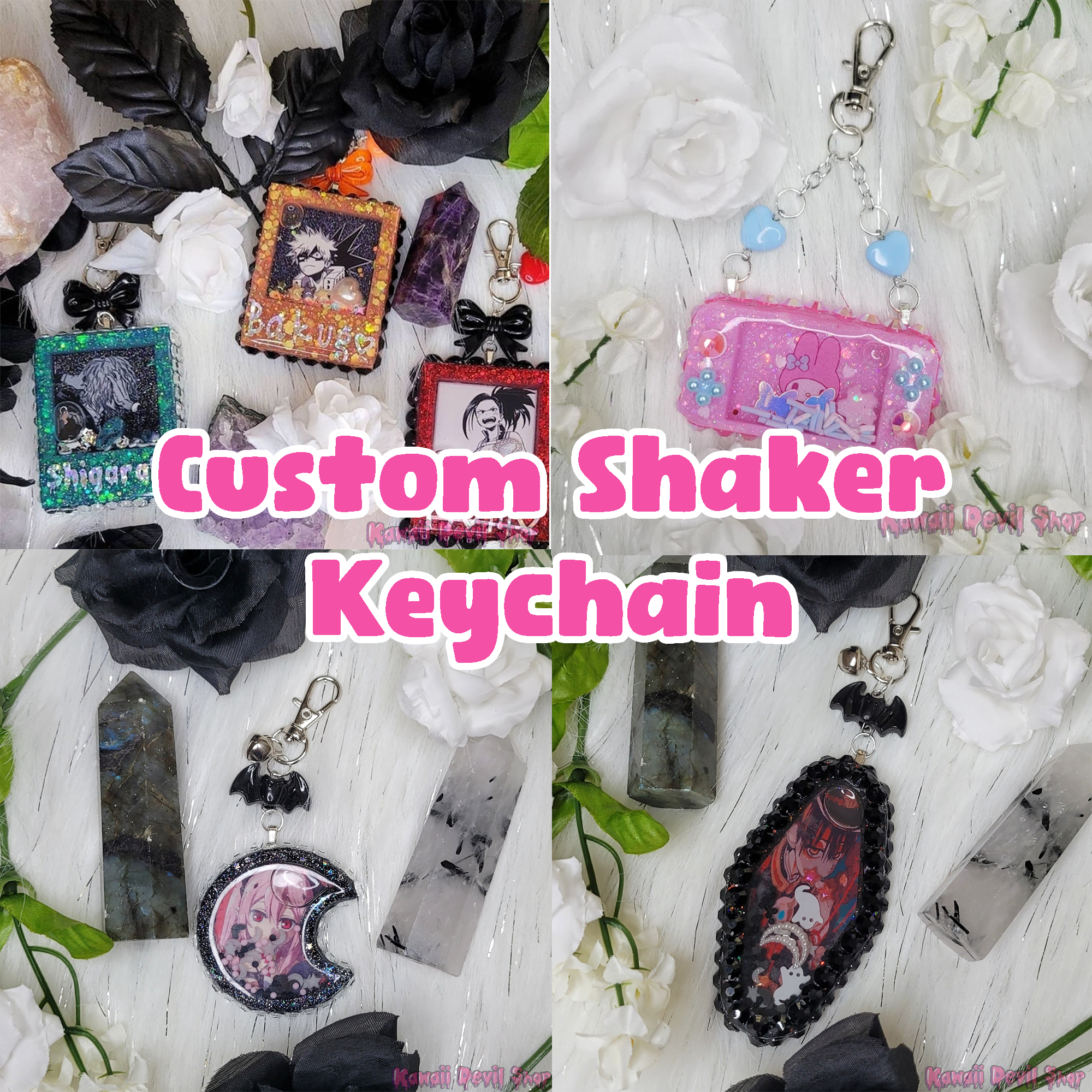 Custom Shaker Keychain