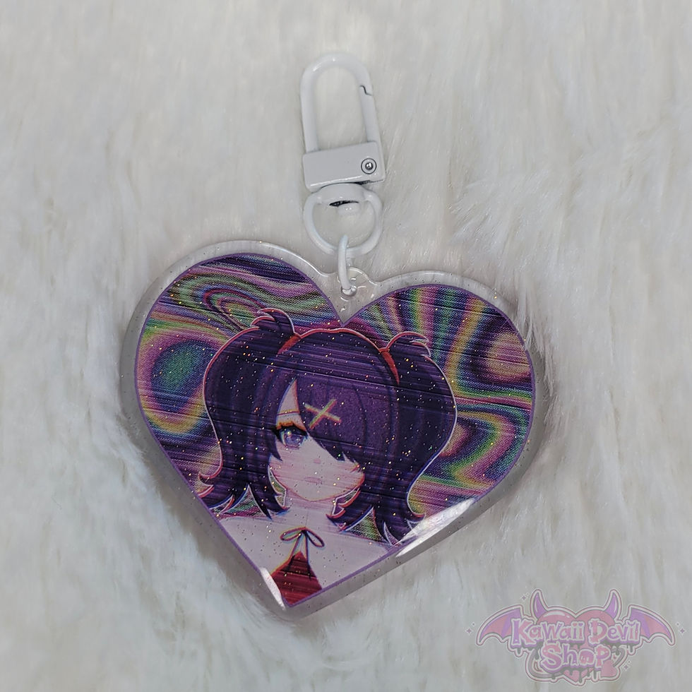 Thumbnail: Needy Streamer Double-Sided 2.5 Inch Acrylic Keychain