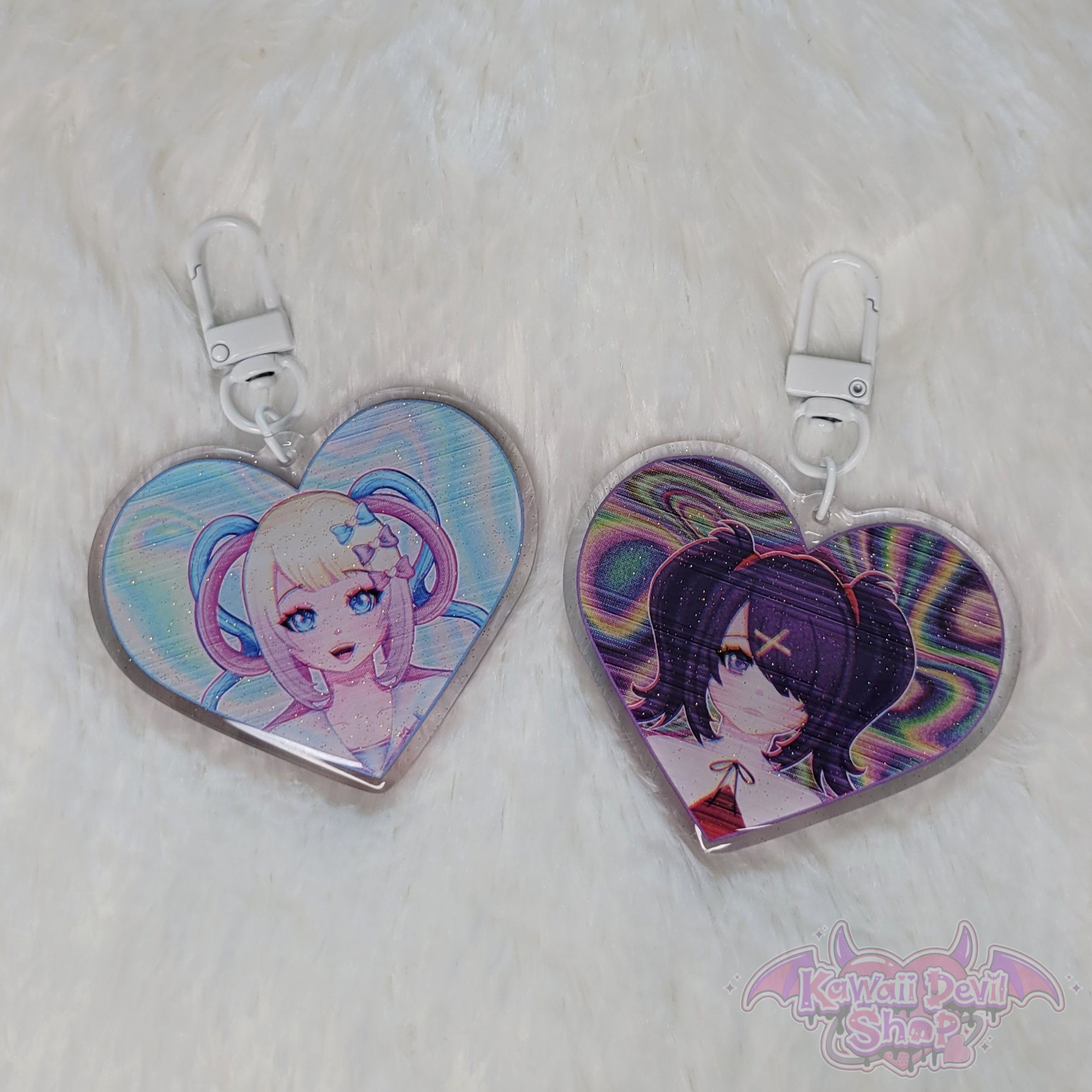 Needy Streamer Double-Sided 2.5 Inch Acrylic Keychain