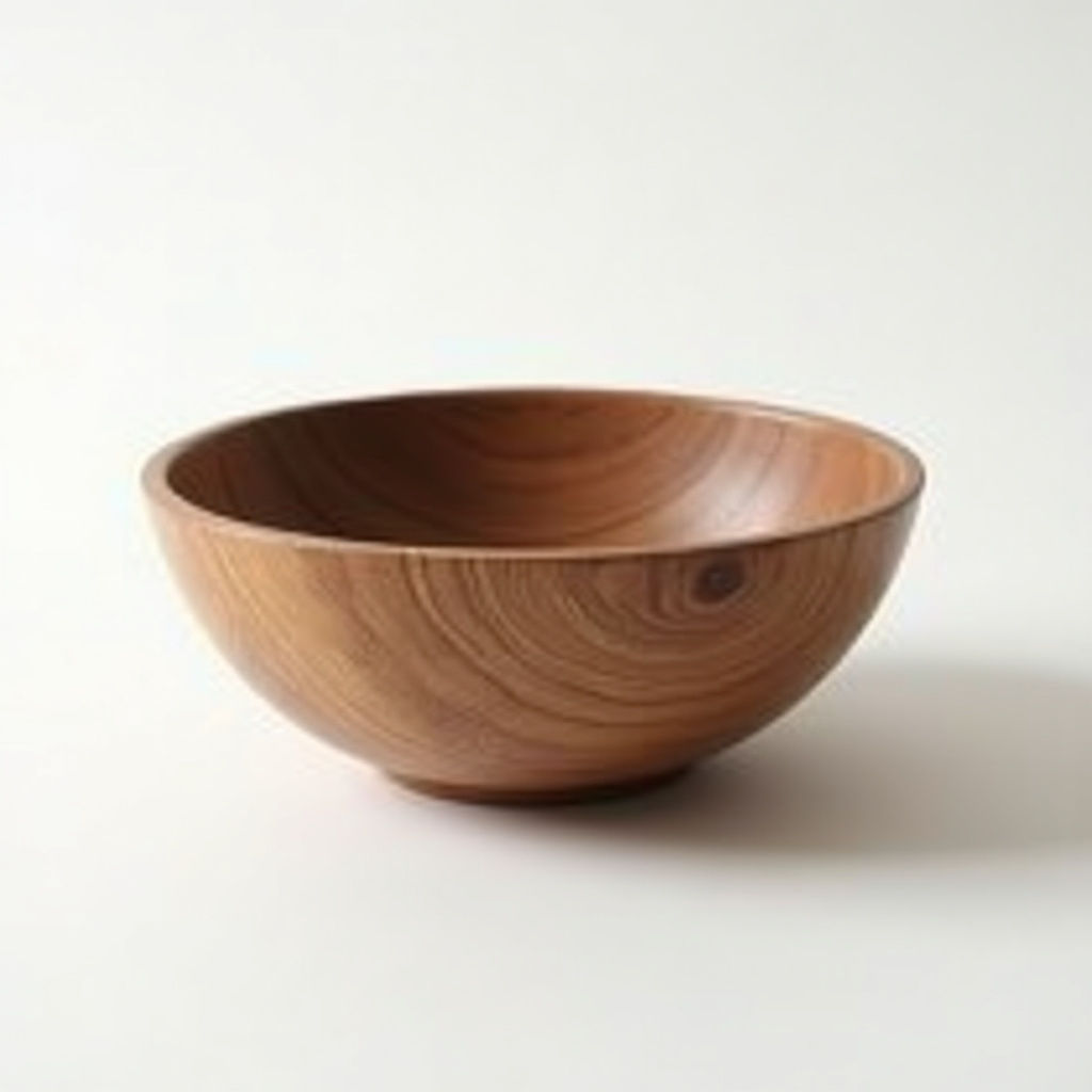 Olive Wood Serving Bowl