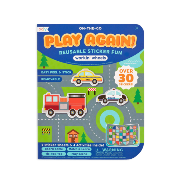 Play Again! Mini Activity Kit – Working Wheels