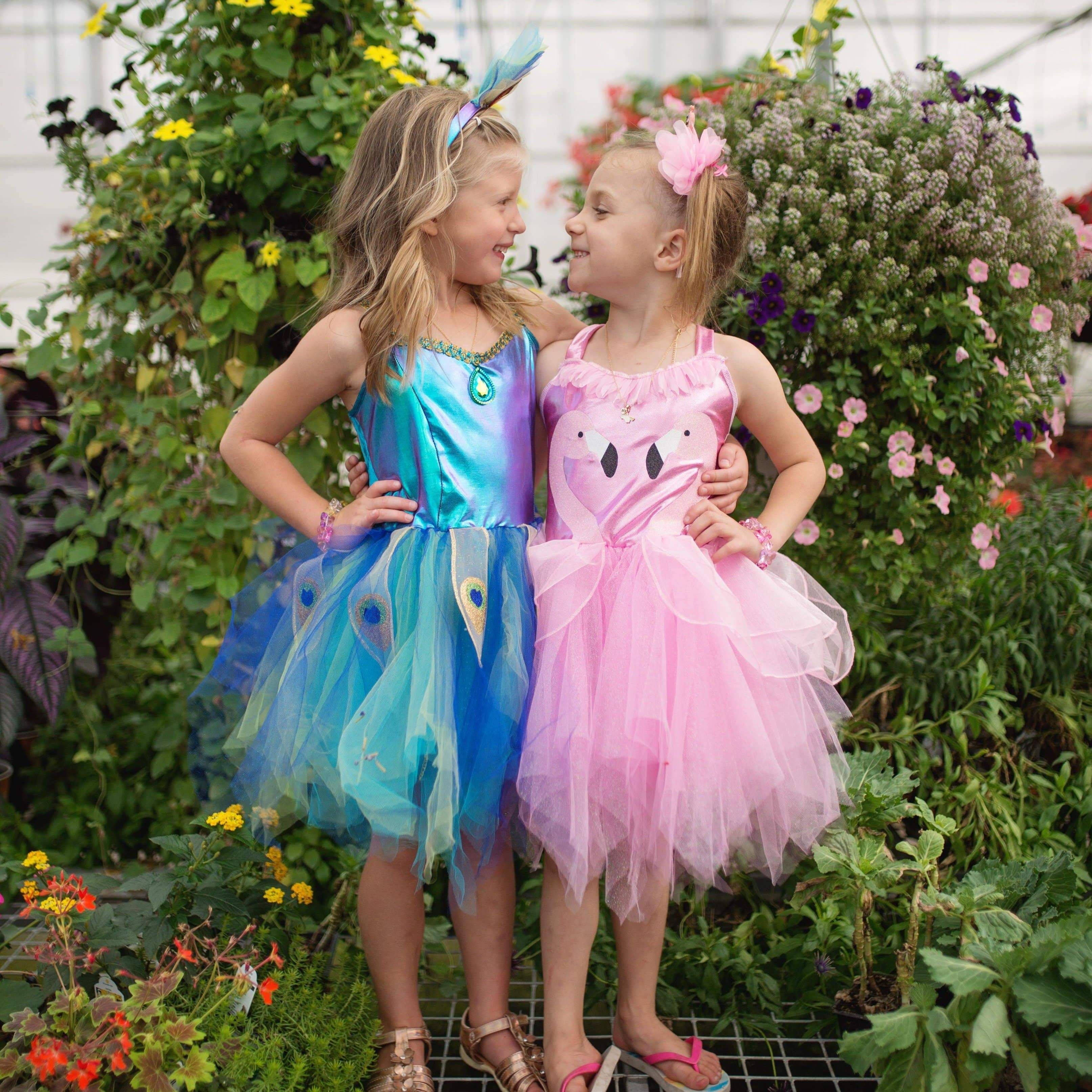 Fancy Flamingo dress with headband