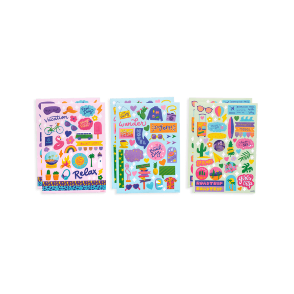 Thumbnail: Stickersamling - Utforska världen