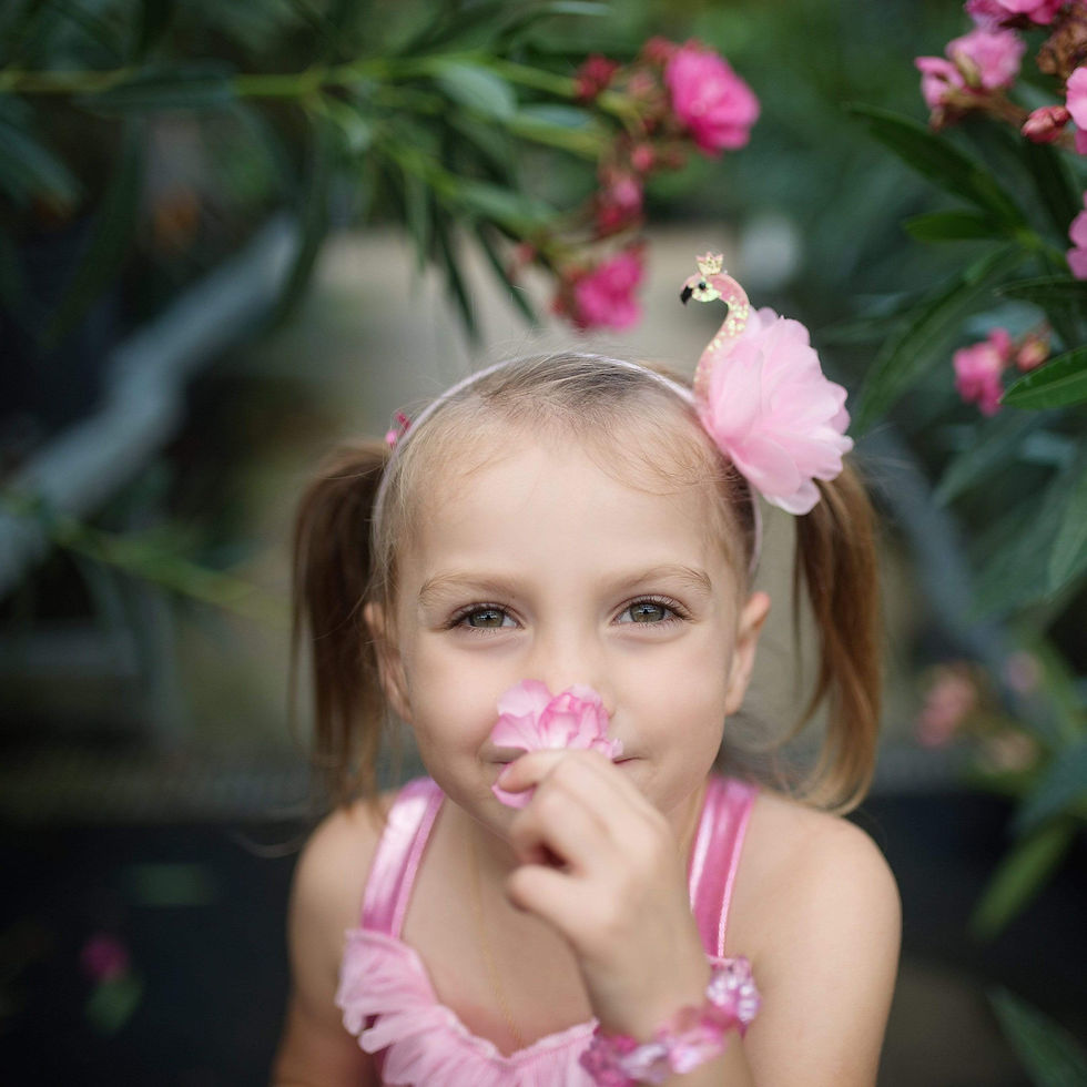 Thumbnail: Fancy Flamingo dress with headband
