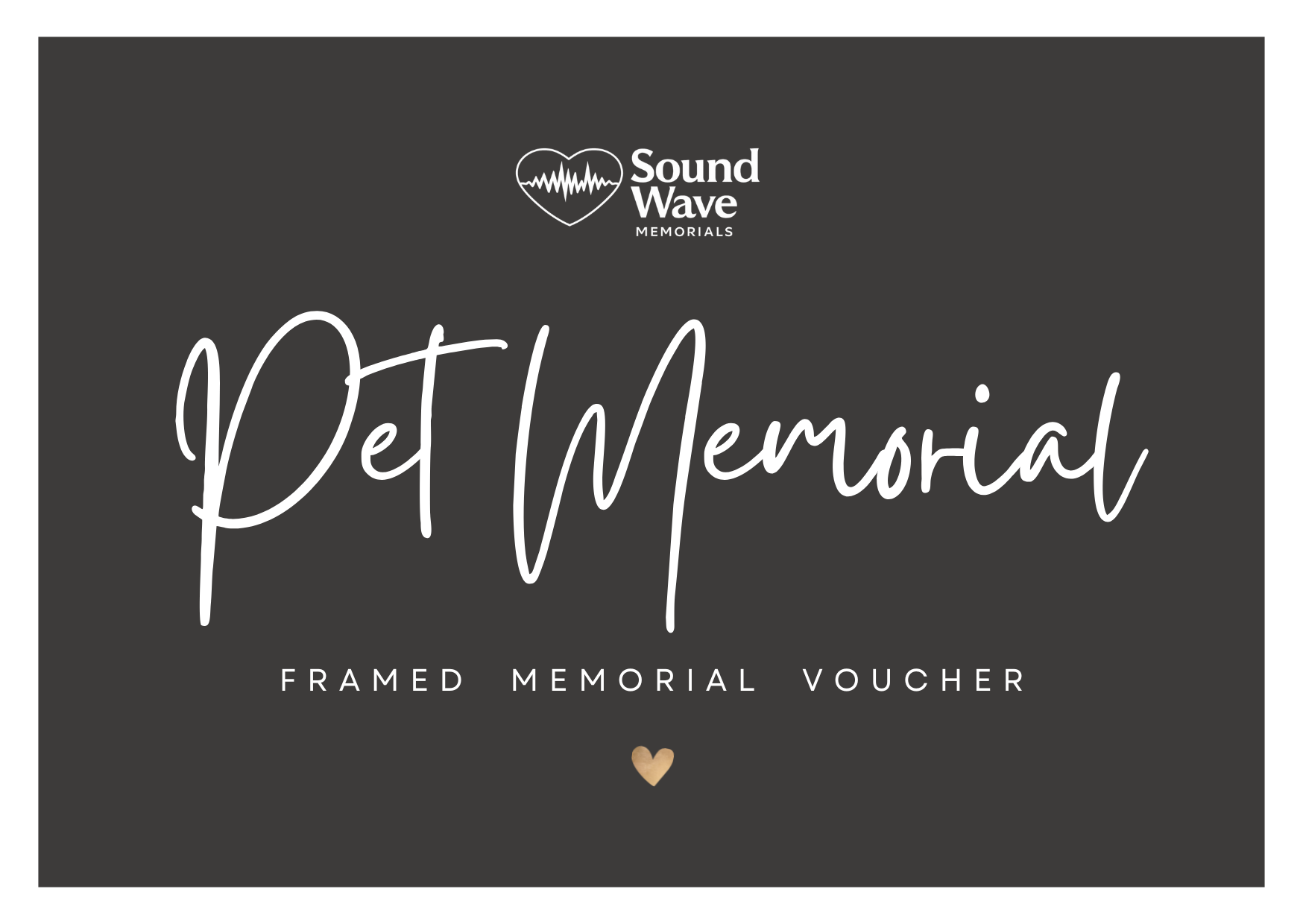Pet Memorial Voucher (Frame + Online Tribute)