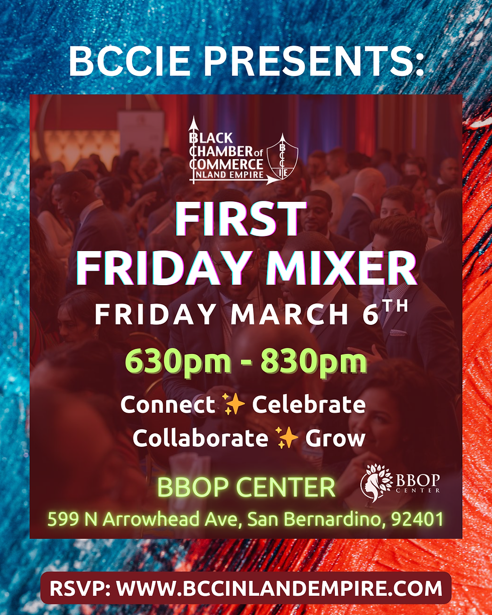 BCCIE: First Friday Mixer