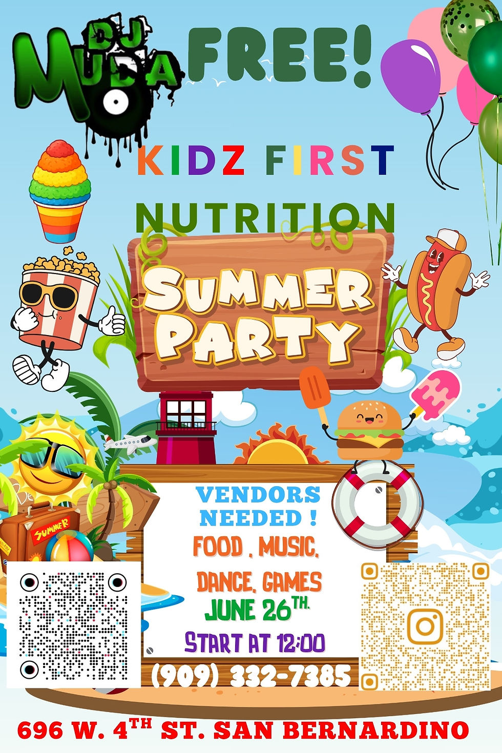 DJ Nula & Kidz First Nutrition Summer Party