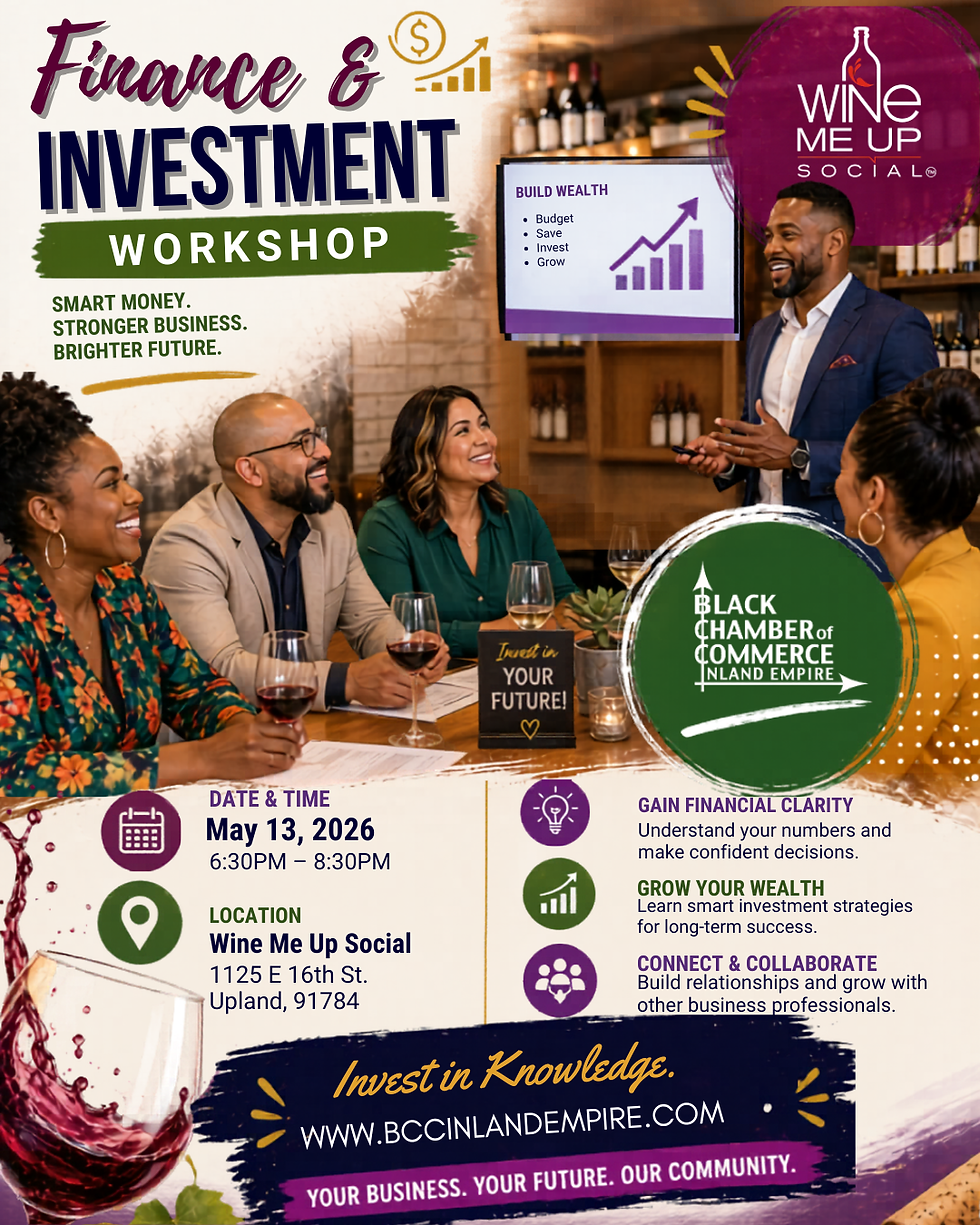 BCCIE - Finance & Investment Workshop