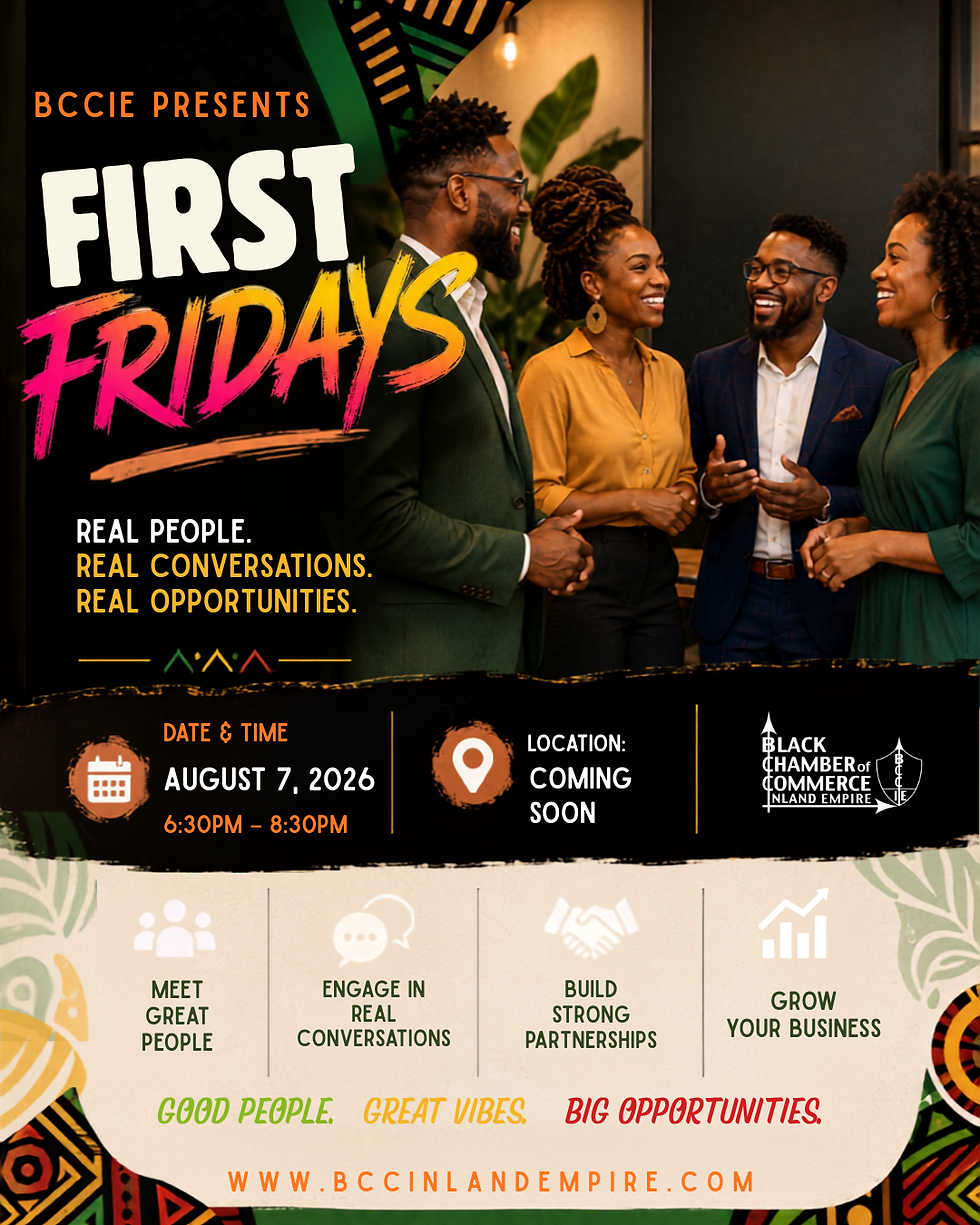 BCCIE- First Friday