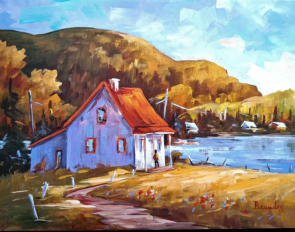 La vrai nature A. 12x16