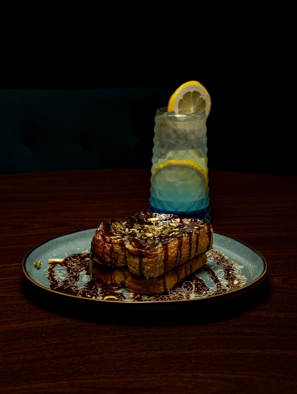 French toast with Karak chai drizzle at Café Karak