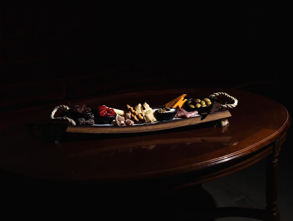 Charcuterie board served at Romero Lounge & Cocktail Bar in Calgary