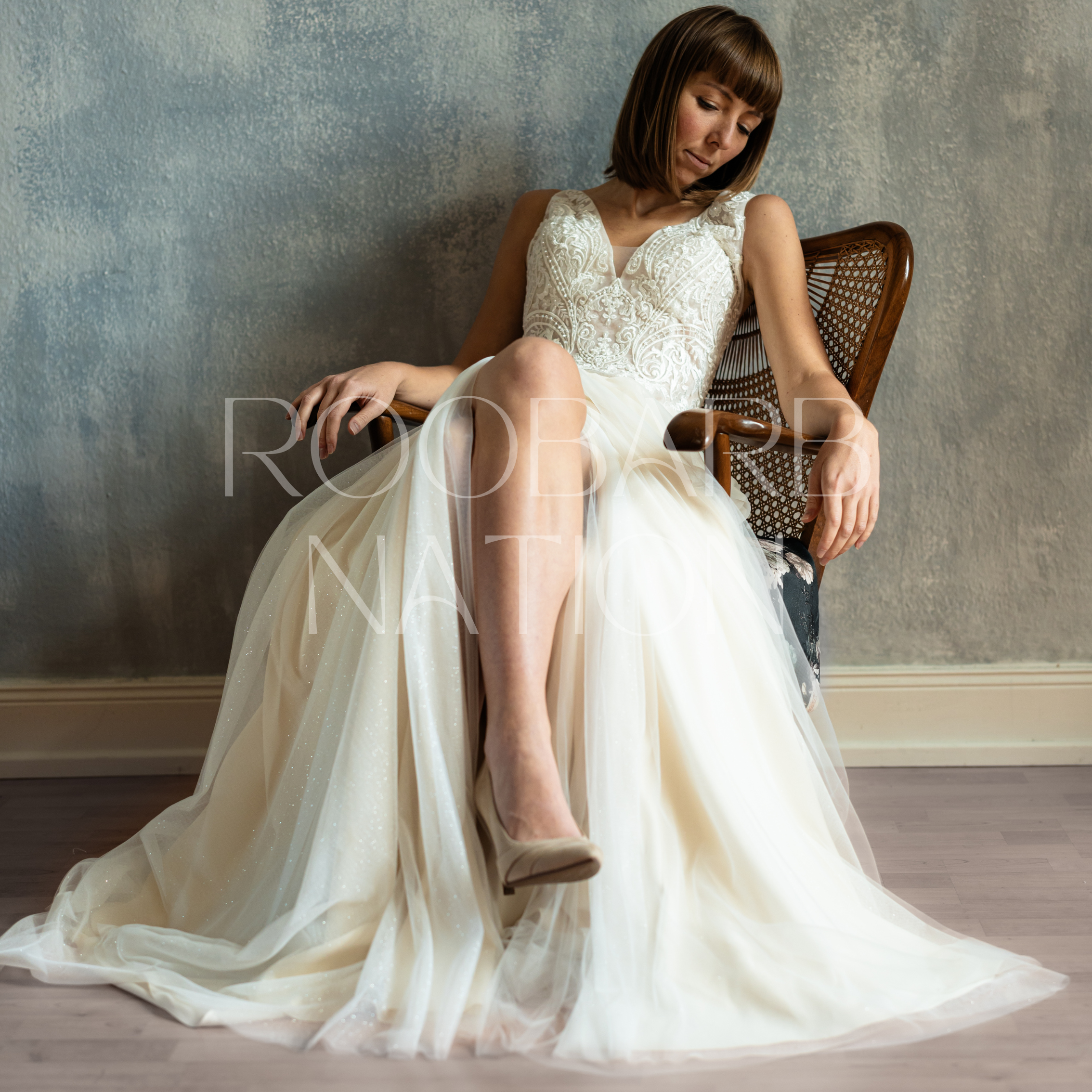 Wickelrock 'Magnolia' in creme