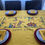 Thumbnail: African Design Tablecloth and Six Napkins (Yellow)