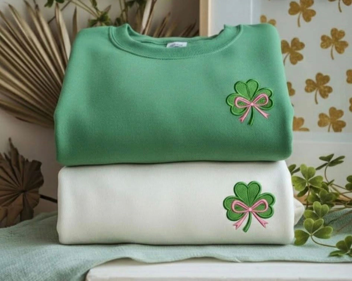 St Patrick’s Day Crewneck Sweatshirt (plus sizes)
