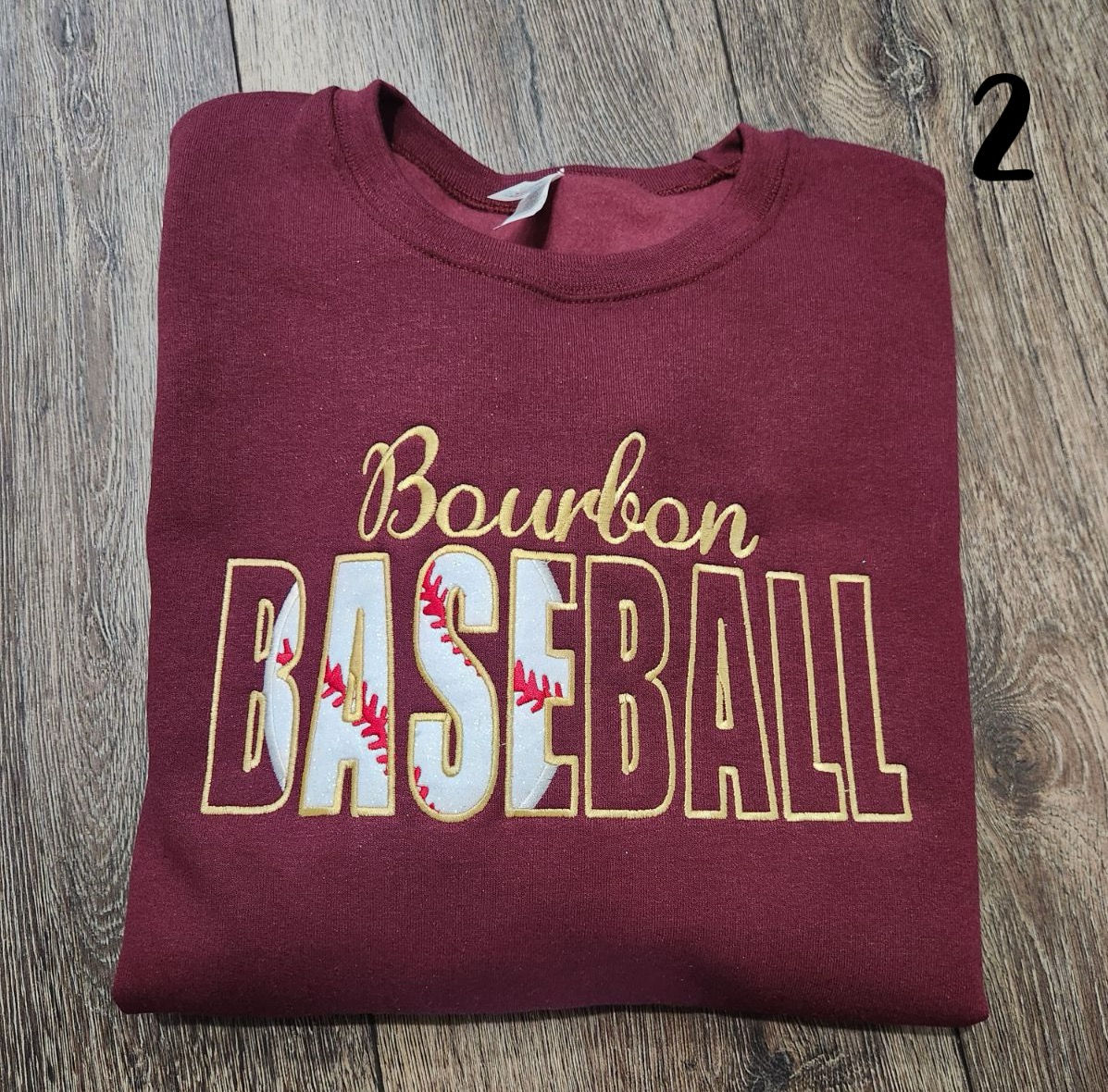 Baseball Crewneck Sweatshirt 