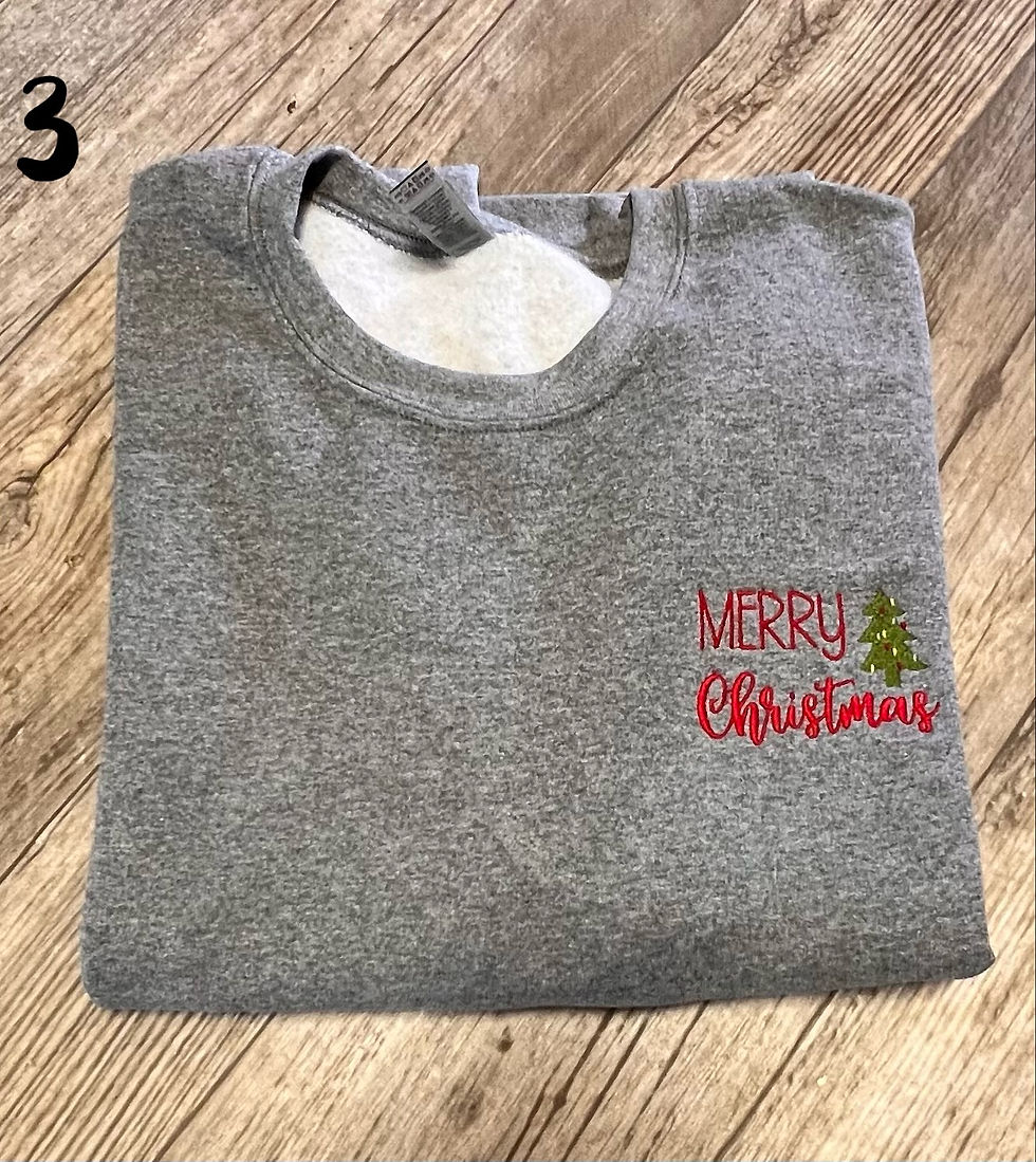 Thumbnail: Christmas Crewneck Sweatshirt 