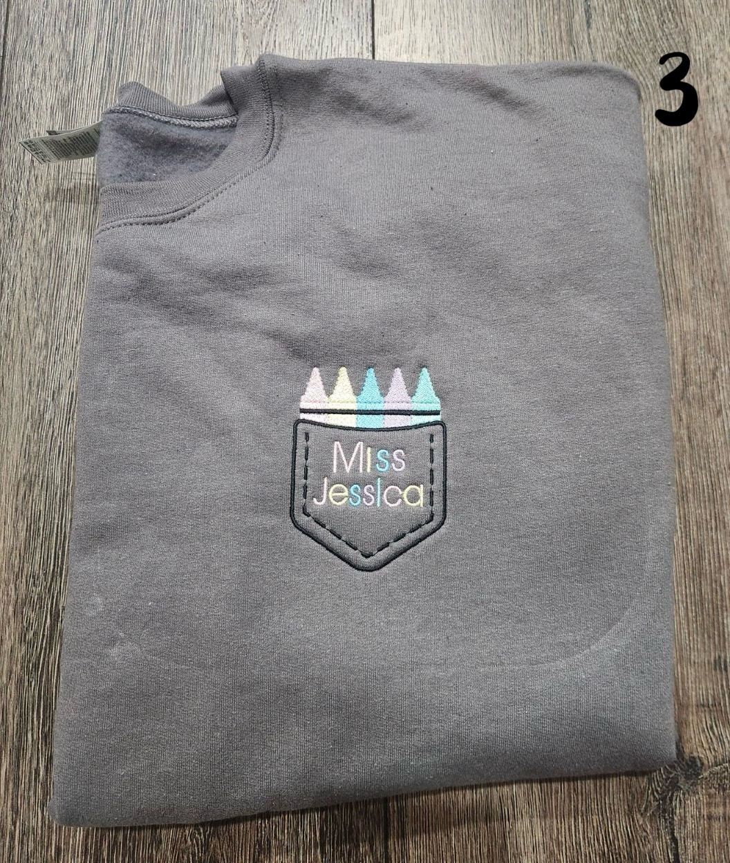 Teacher Crewneck Sweatshirt 