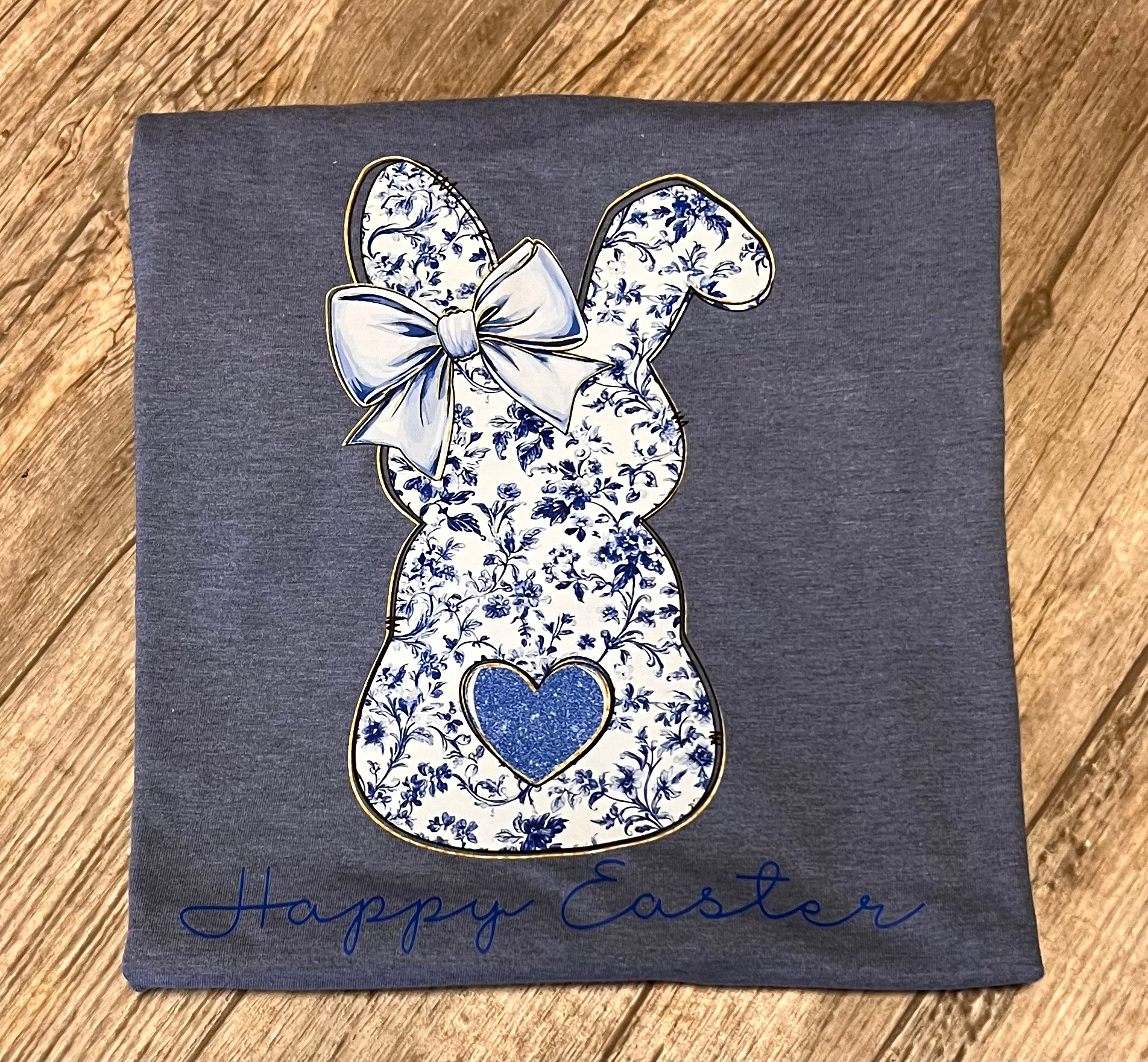 Heart Bunny Tee (plus sizes)