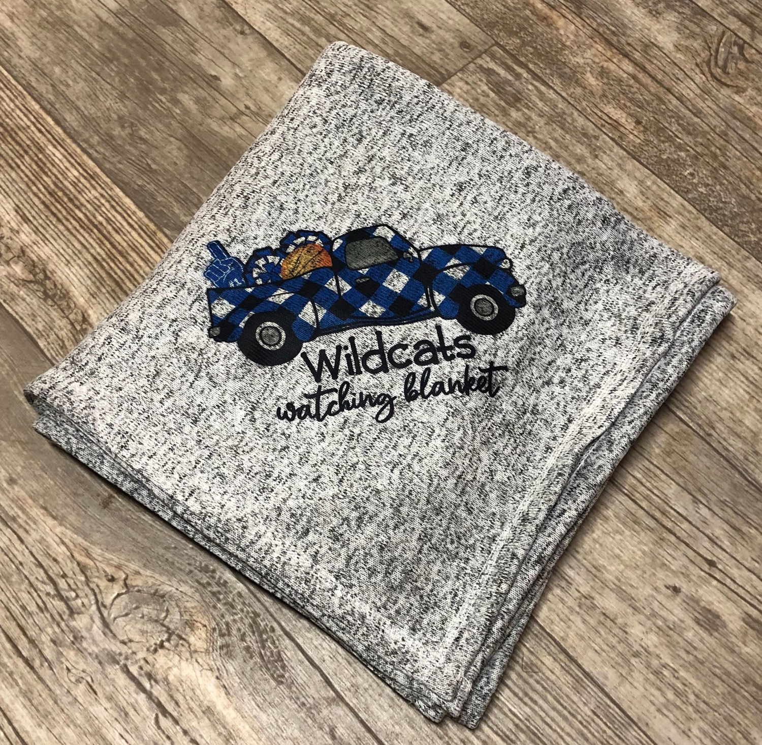 Wildcat Watching Blanket