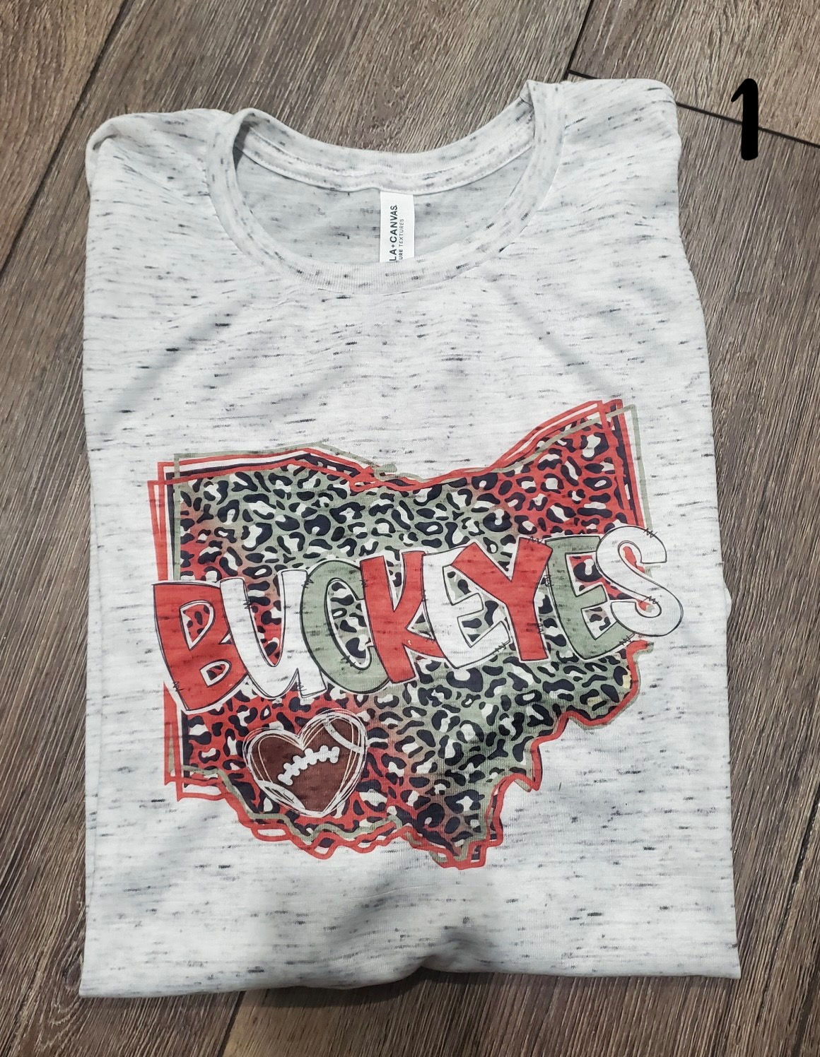 Ohio Buckeyes short sleeve (plus sizes )