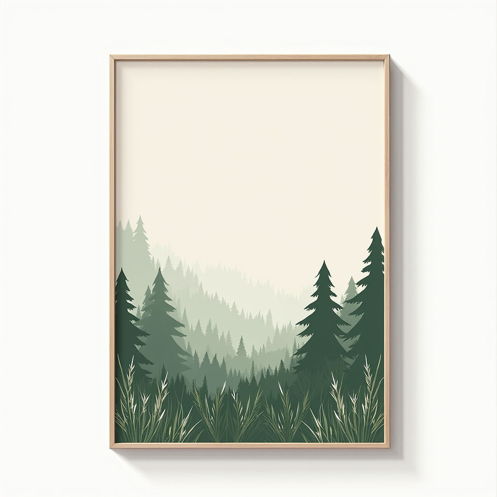 Nature's Calm Poster