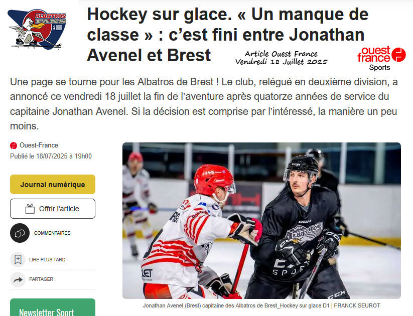Ouest France 18 07 2025