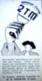 2TM Bell Man Ad in Broadcasting Business 1936