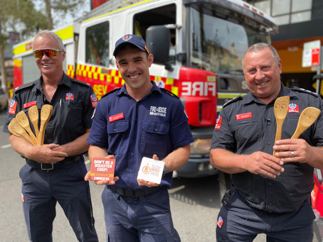 Firefighters say 'don't be a disaster chef'