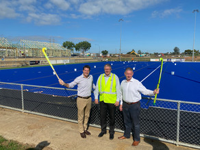 Hockey Centre multi-million upgrade almost complete