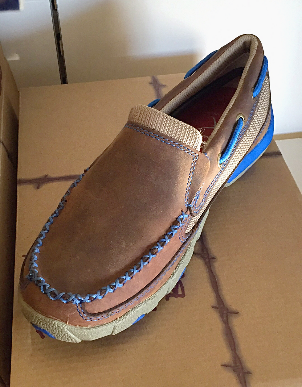 Thumbnail: GOODTwisted X Women's Slip-On Driving Shoes