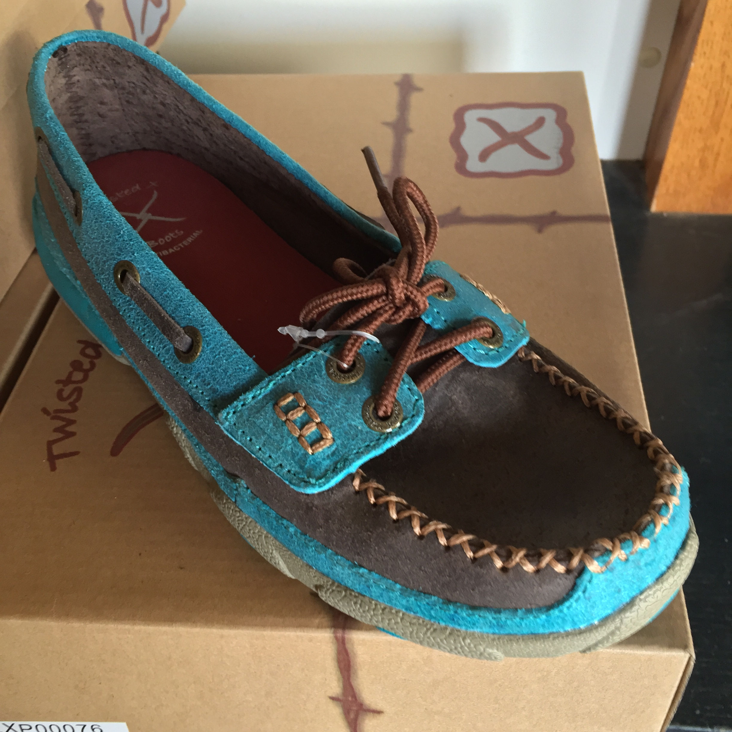 Twisted X Women's Lace-Up Driving Mocs