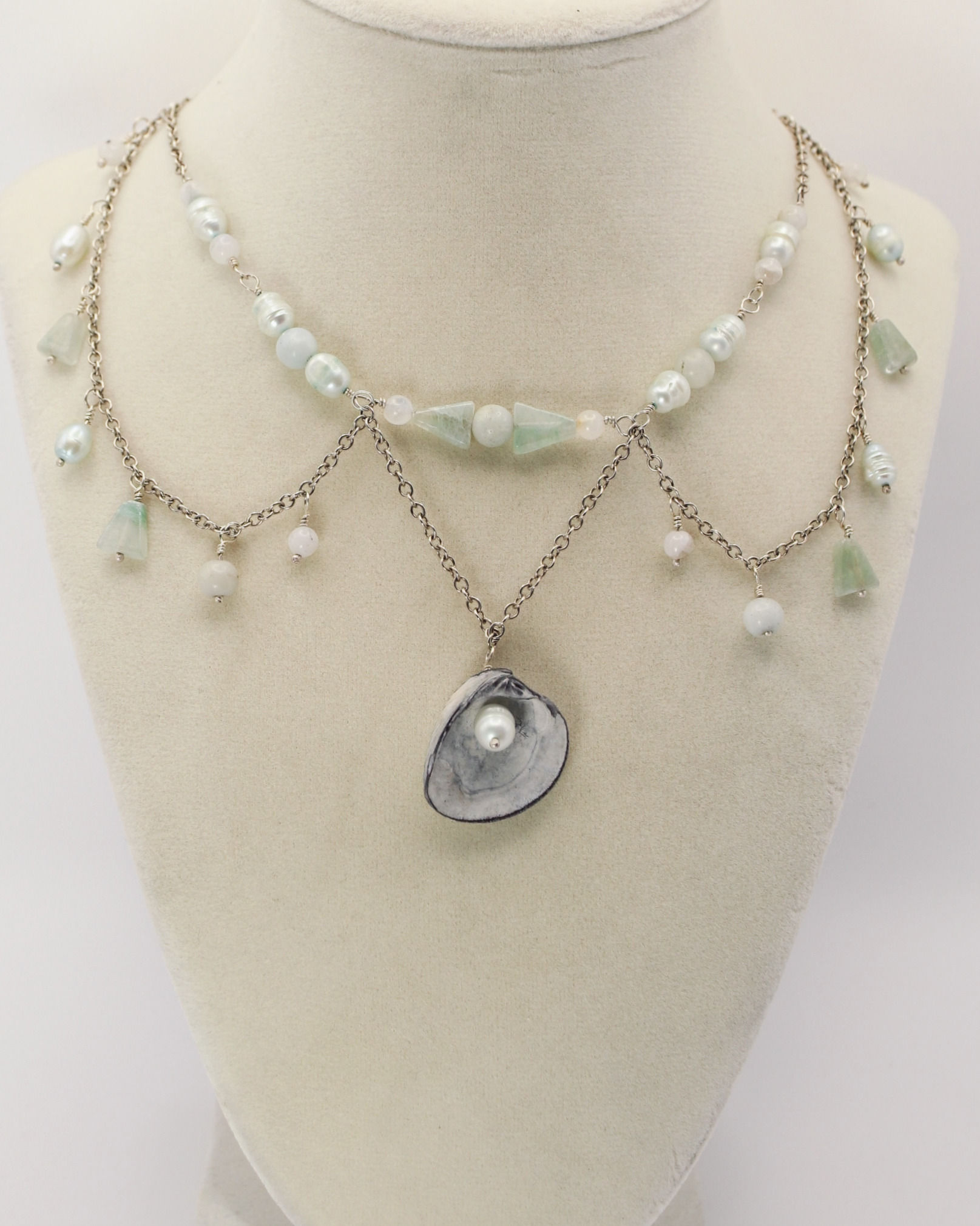 Silver Mermaid Necklace