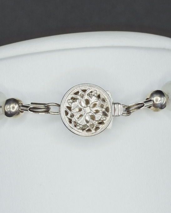 Thumbnail: Silver and Moonstone Bracelet