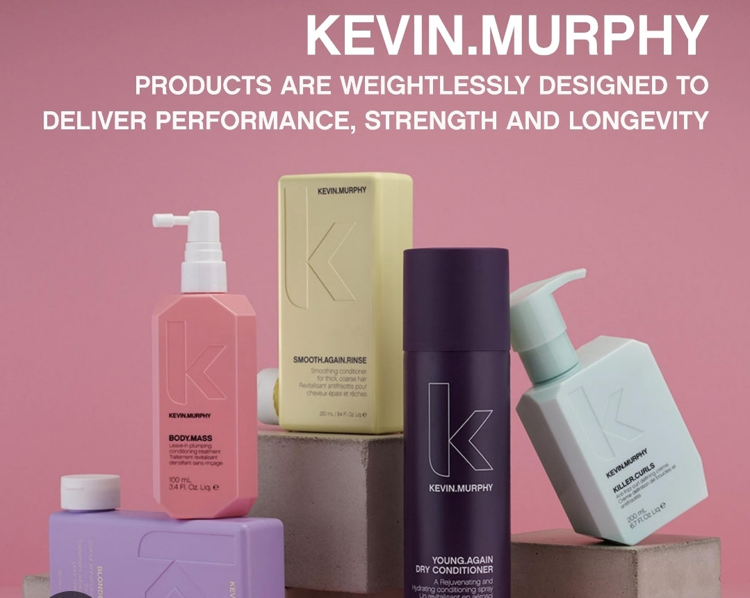 KEVIN.MURPHY products are weightlessly designed to deliver performance and strength.