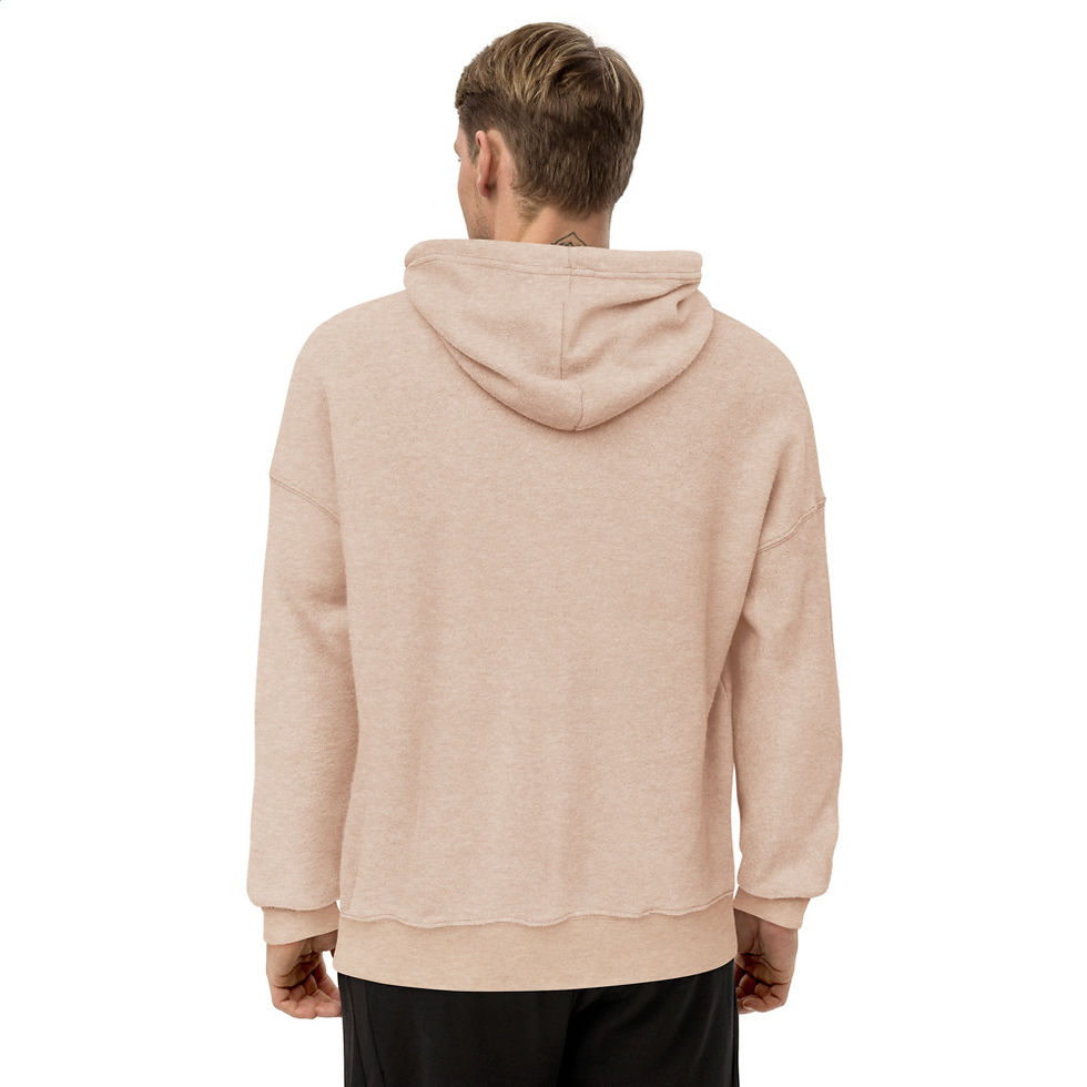 Thumbnail: Unisex Sueded Fleece Hoodie