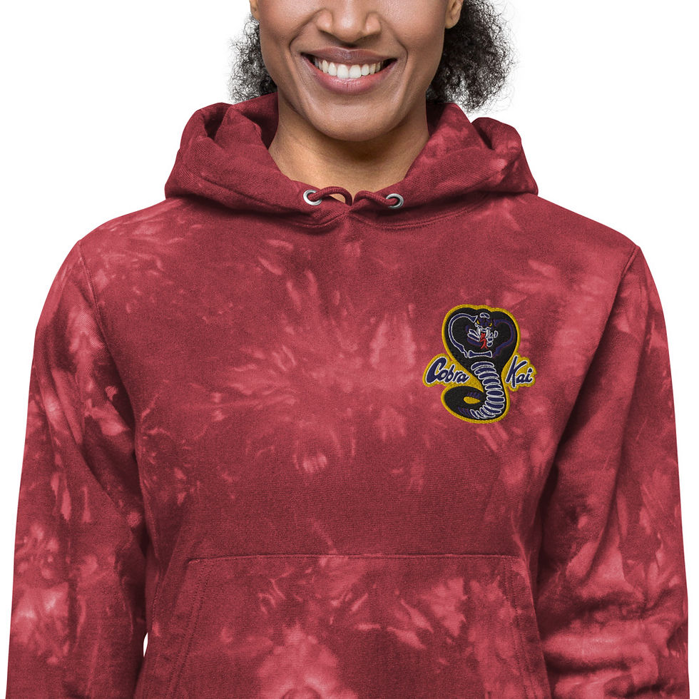 Thumbnail: Unisex Champion tie-dye hoodie