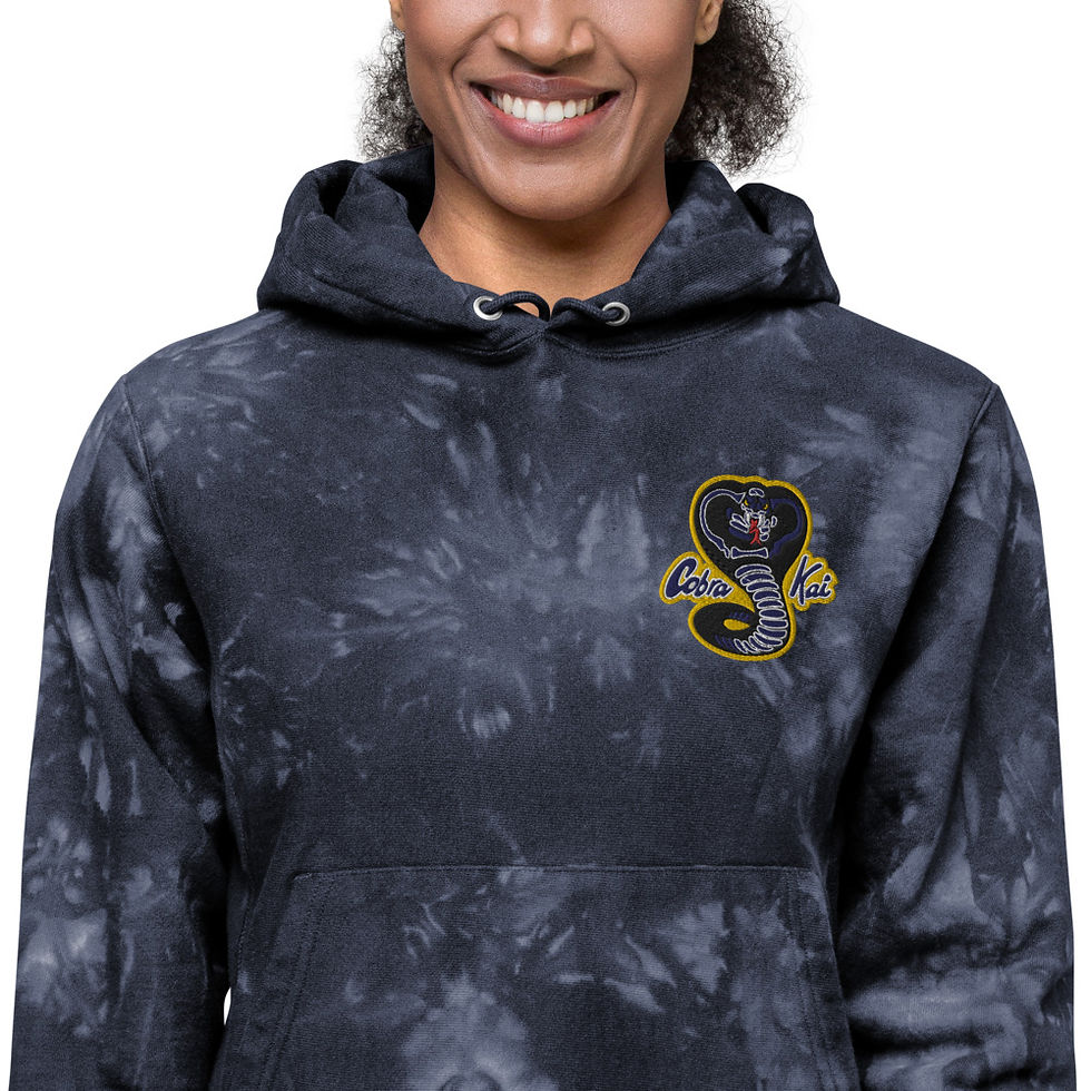 Thumbnail: Unisex Champion tie-dye hoodie