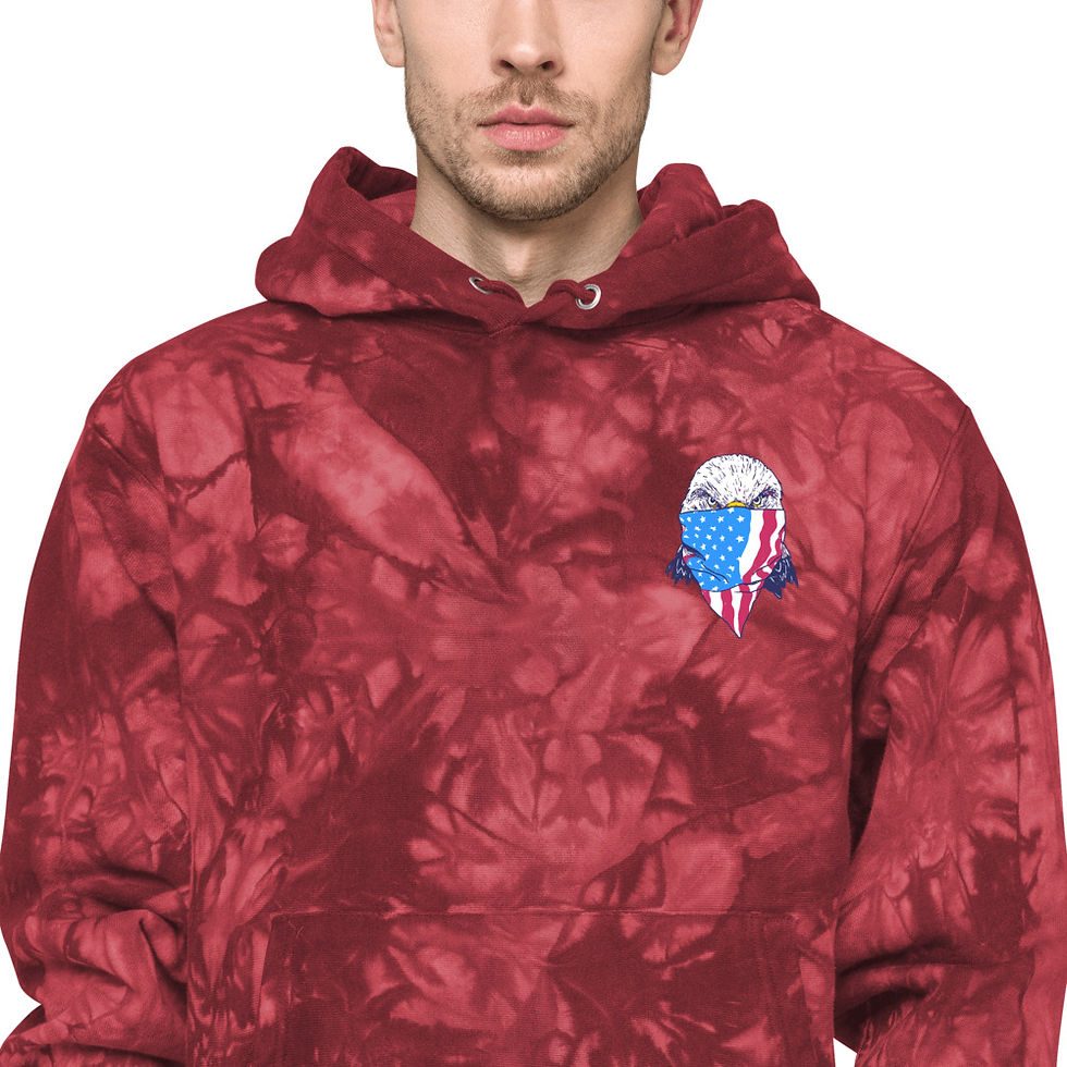 Thumbnail: Unisex Champion tie-dye hoodie