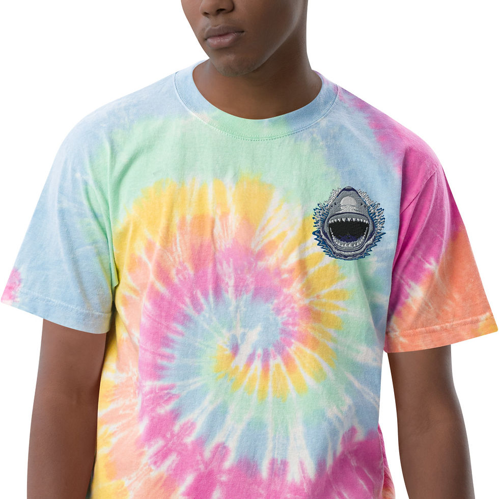 Thumbnail: Oversized tie-dye t-shirt