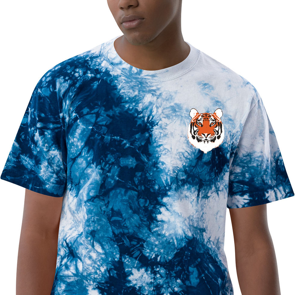 Thumbnail: Oversized tie-dye t-shirt