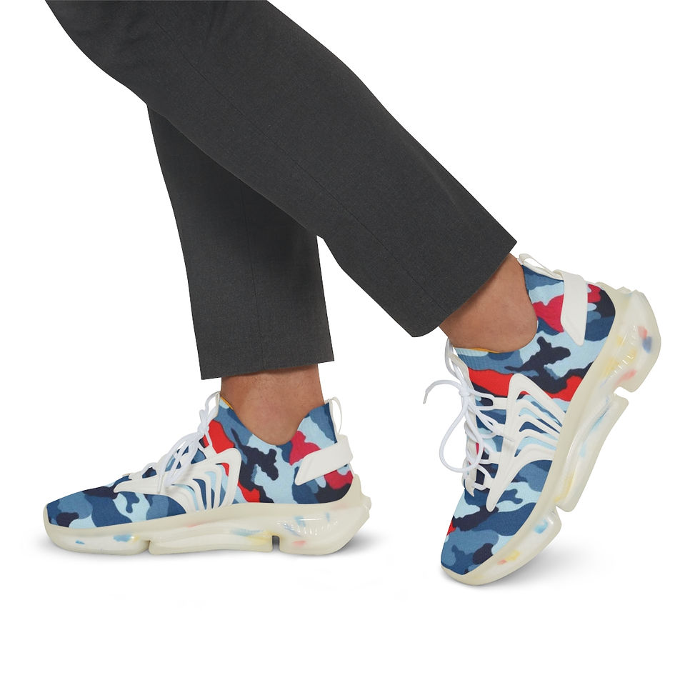 Thumbnail: Men's Mesh Sports Sneakers