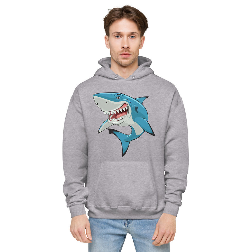 Thumbnail: Unisex fleece hoodie