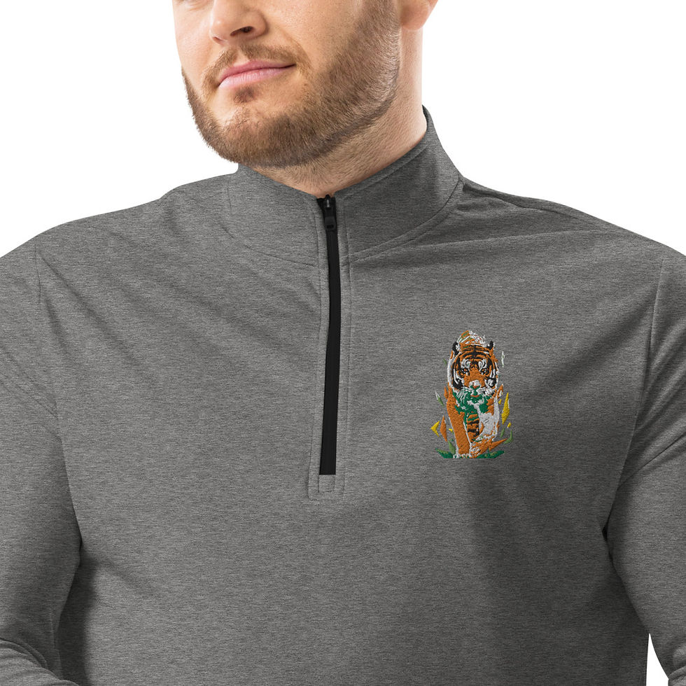 Thumbnail: Quarter zip pullover