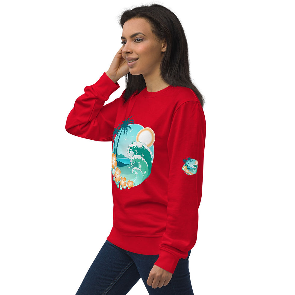 Thumbnail: Unisex organic sweatshirt