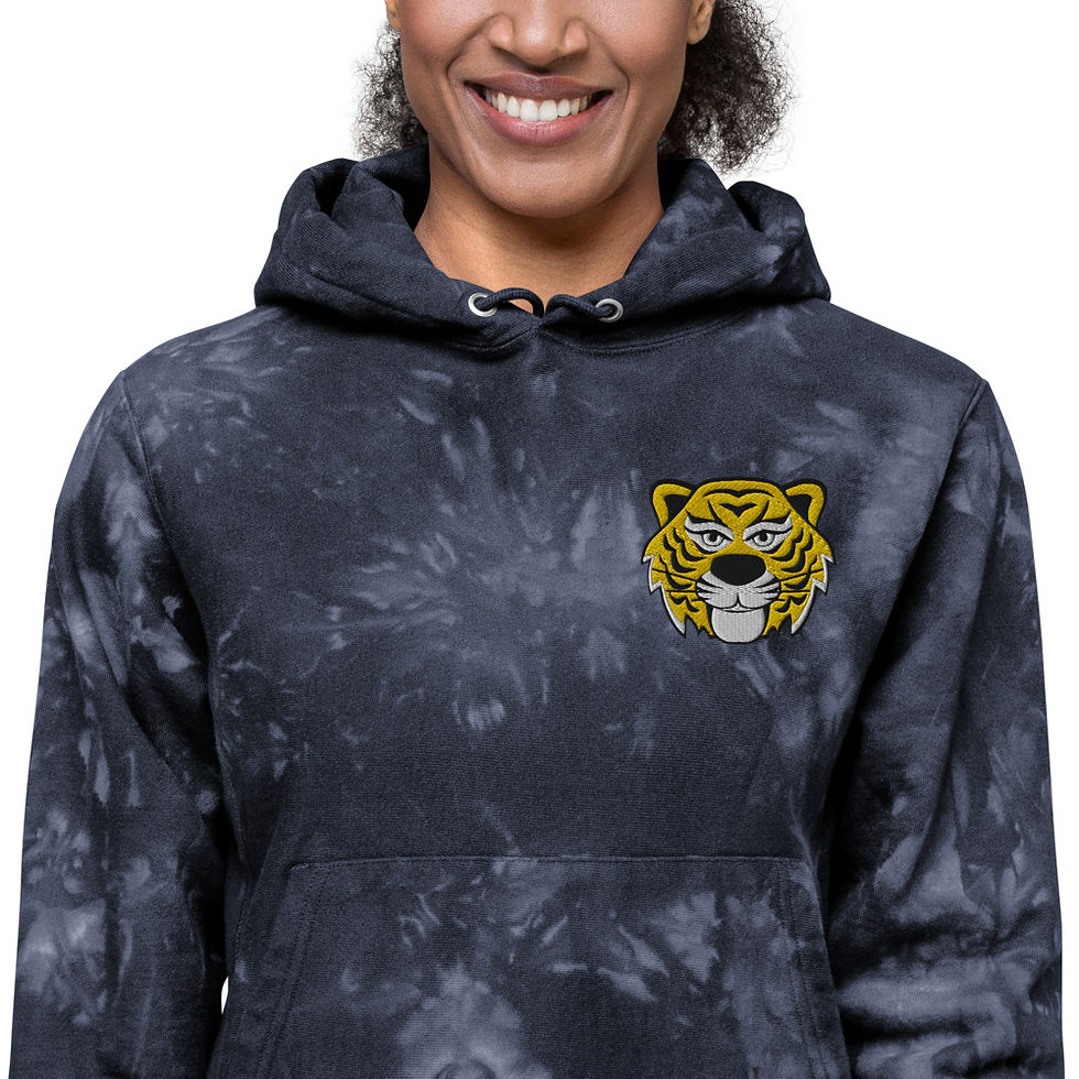 Thumbnail: Unisex Champion tie-dye hoodie