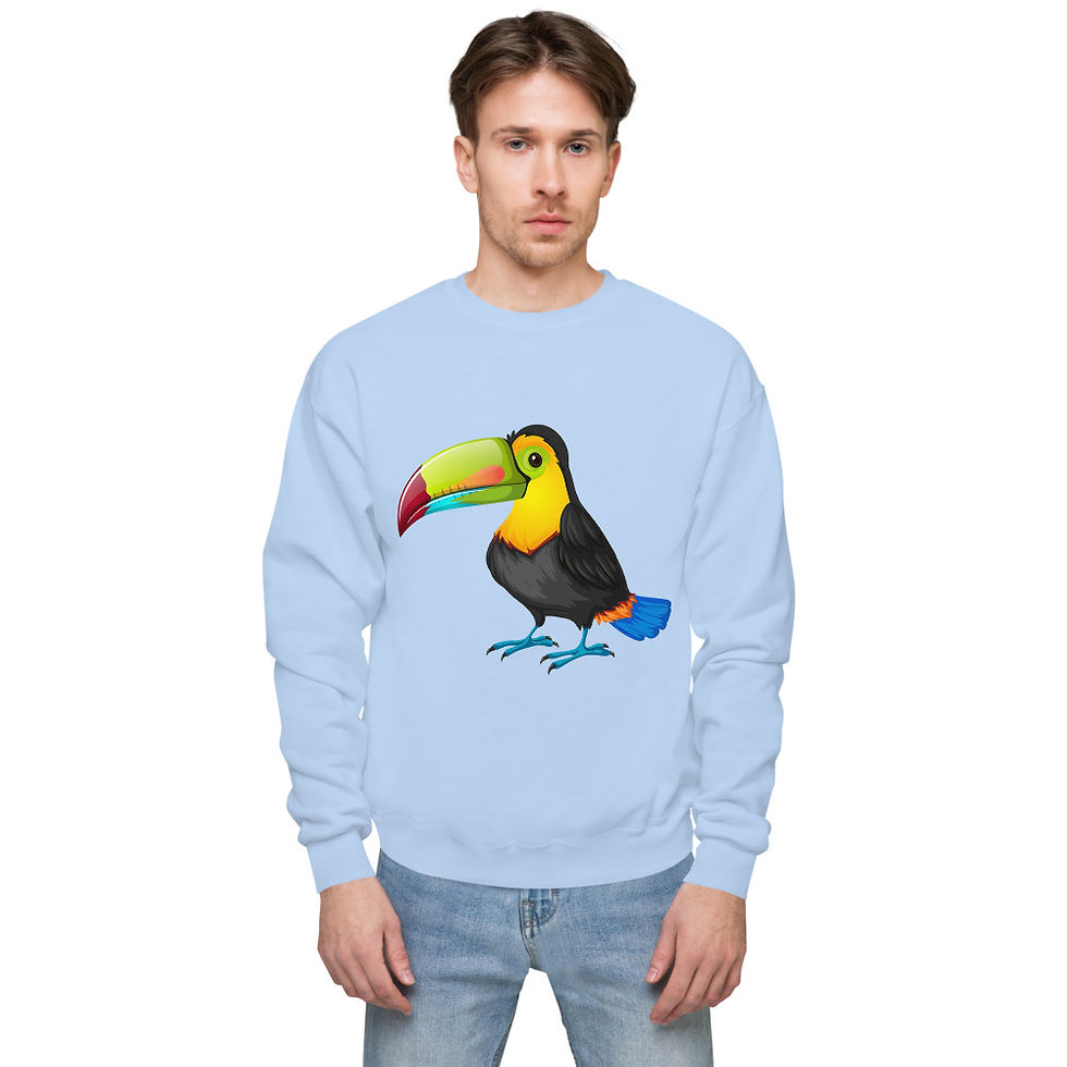 Thumbnail: Unisex fleece sweatshirt