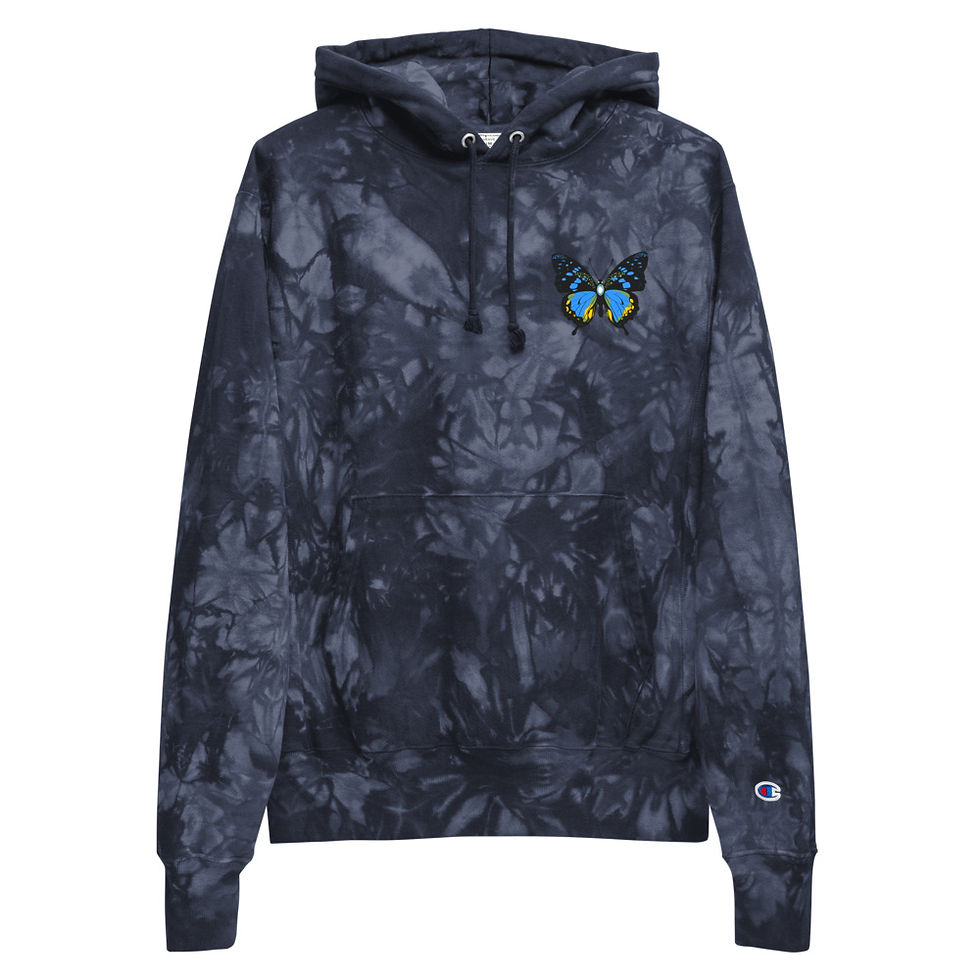 Thumbnail: Unisex Champion tie-dye hoodie