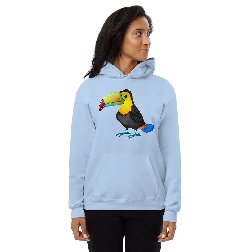 Miniatura: Unisex fleece hoodie