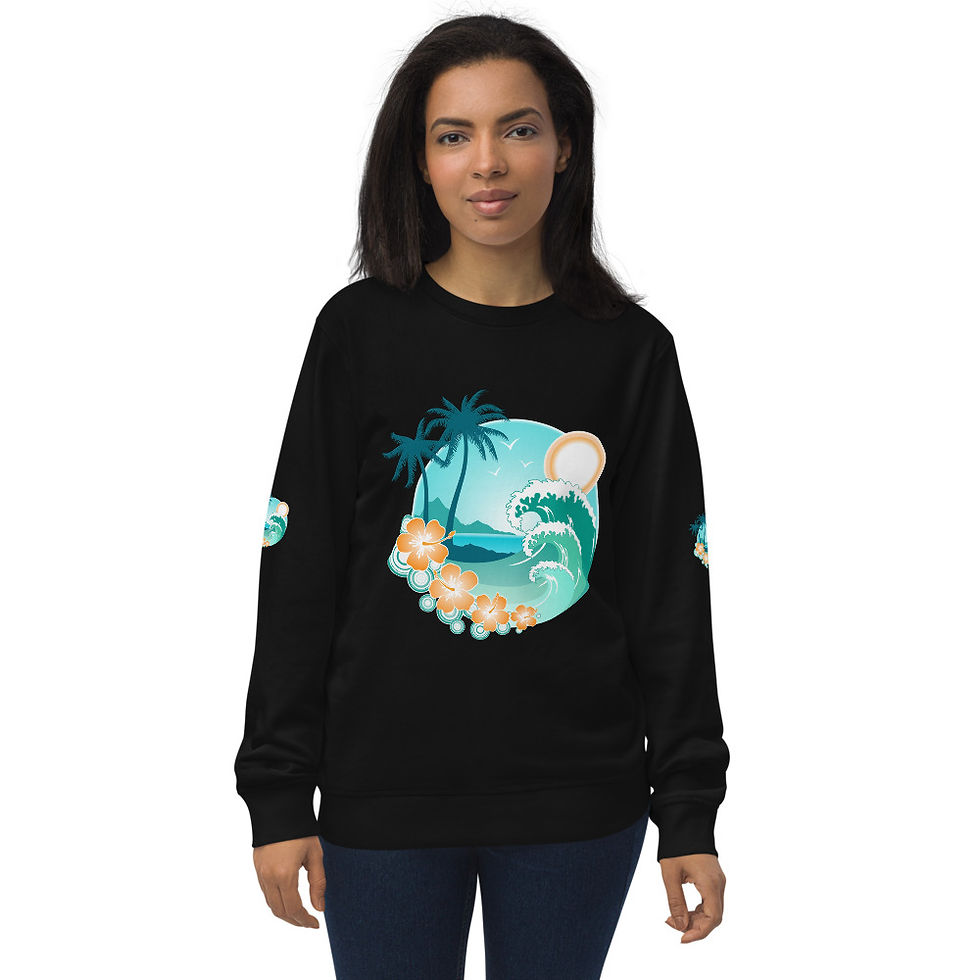 Thumbnail: Unisex organic sweatshirt